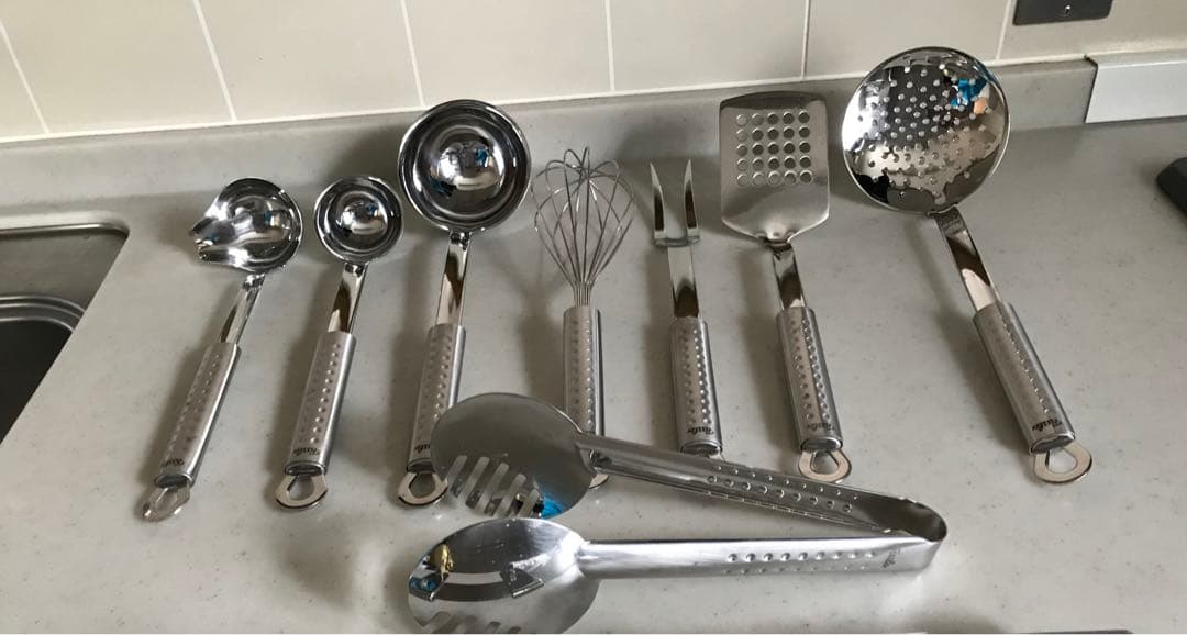 フィスラー　ステンレス製キッチンツールセット 8点