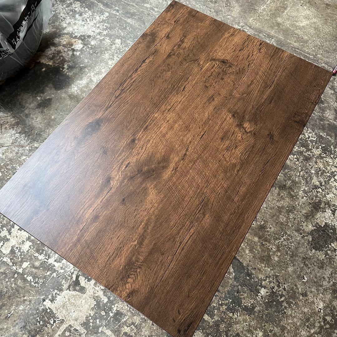 『美品』昇降木製ダイニングテーブル ダークブラウン