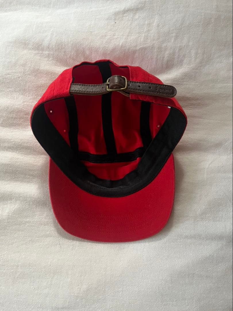 Supreme キャップ　（赤）