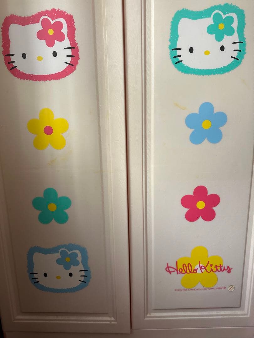 レア！ハローキティ　タンス　棚　衣類収納　1998カオハナ