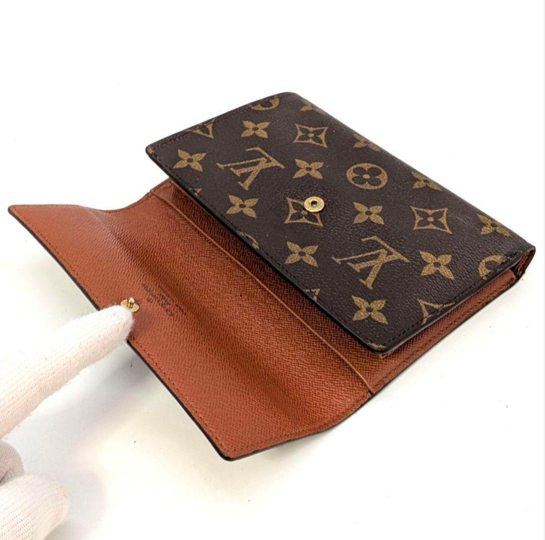 ルイヴィトン モノグラム エテュイ パピエ 三つ折り財布 B10