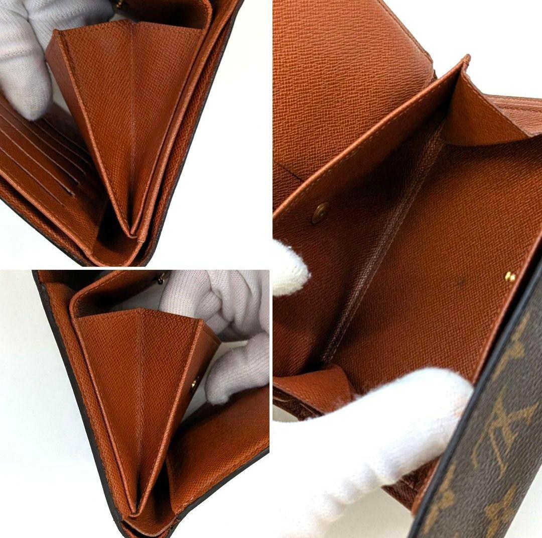 ルイヴィトン モノグラム エテュイ パピエ 三つ折り財布 B10