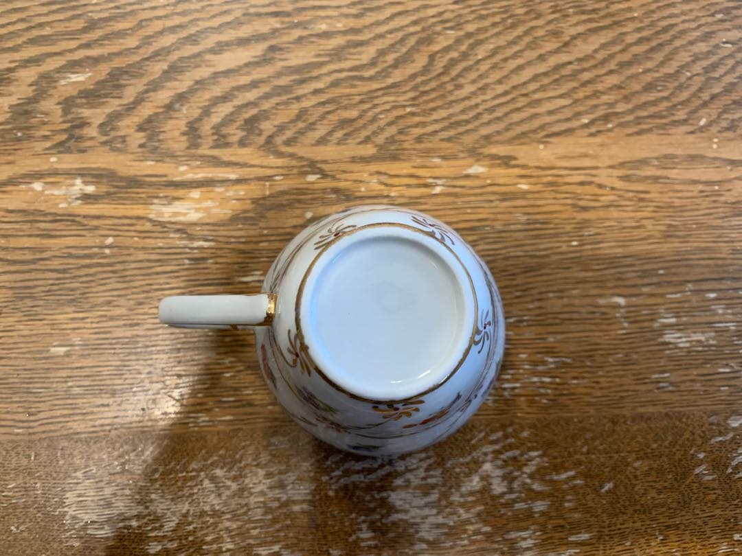 パリスロイヤル Paris  デミタスカップ＆ソーサー&プレート 花柄