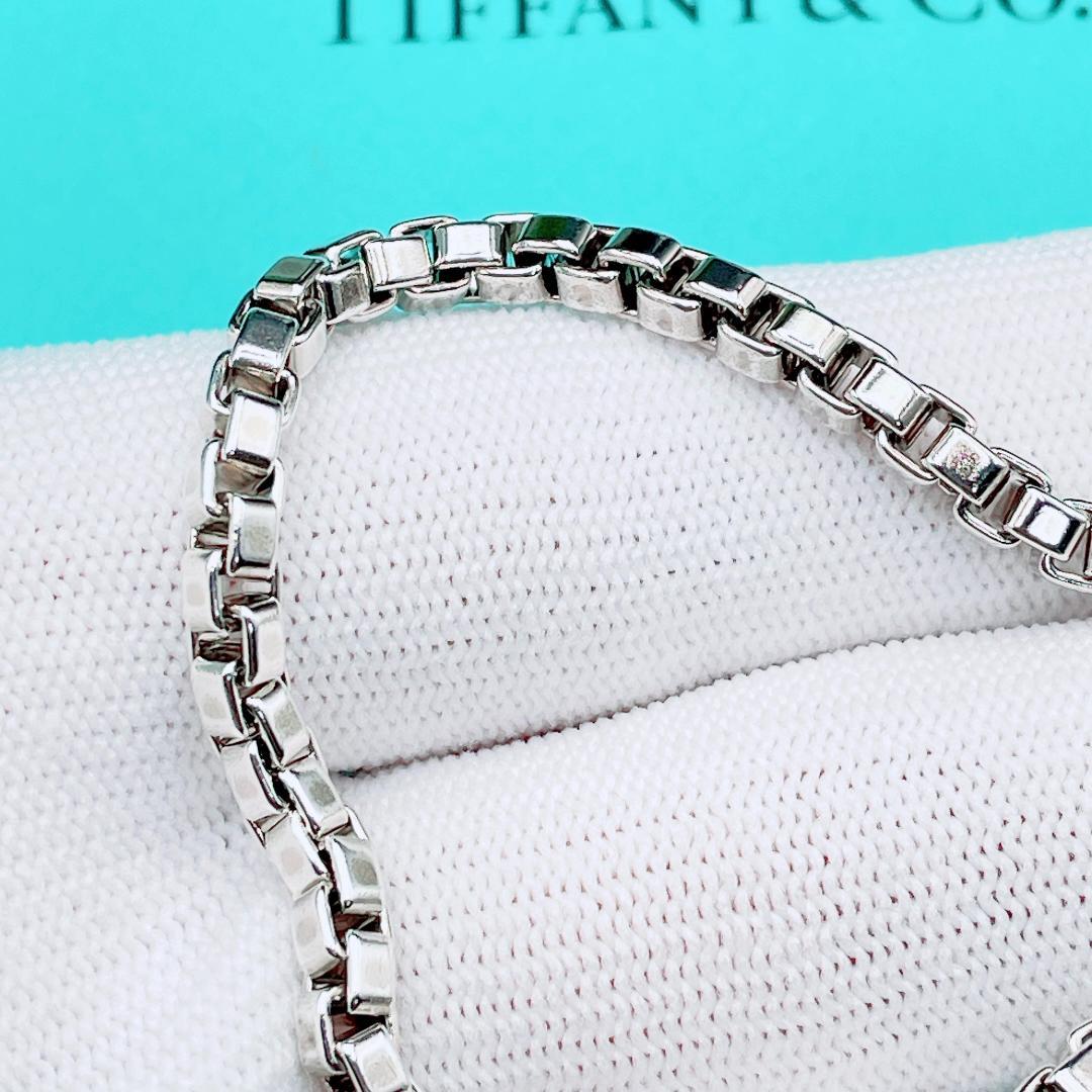 ◇ティファニー◇新品仕上済 ベネチアン ブレスレット 925 15.2 シルバー