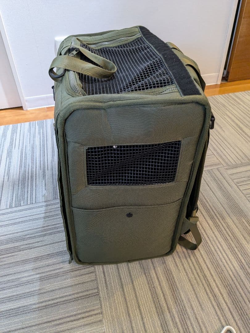カーキ★マンダリンブラザーズブリクストンキャリーバックパック　リュック