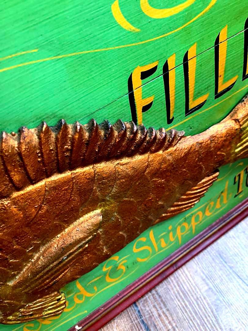 ヴィンテージ　ウッドサイン