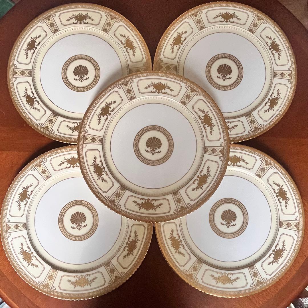 【ビンテージ】オールドノリタケ★インペリアルスイート★大皿　5枚
