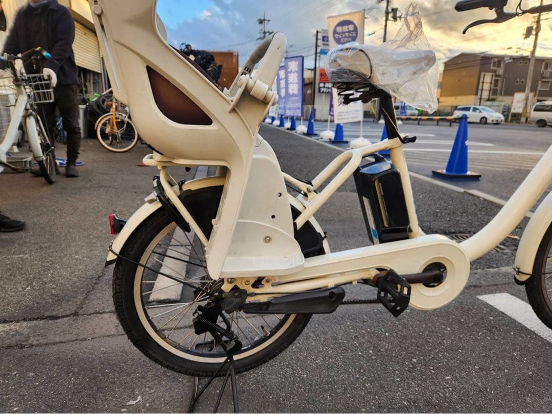 中古24/20㌅ブリヂストン電動アシスト自転車　ベルト式　B400 大阪