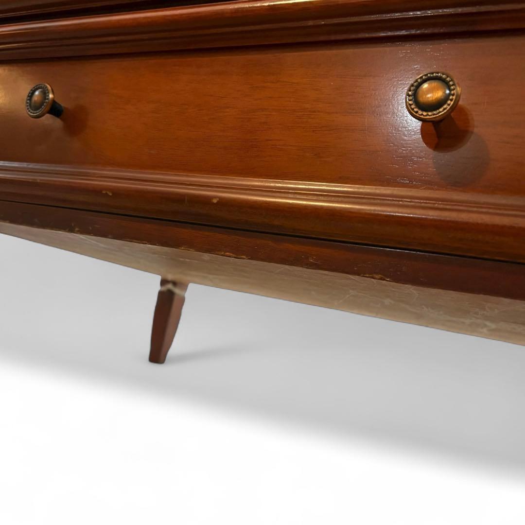 サイドチェスト 木製 4段タンス 収納家具