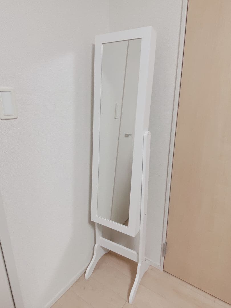 ニトリ アクセサリー収納スタンドミラー