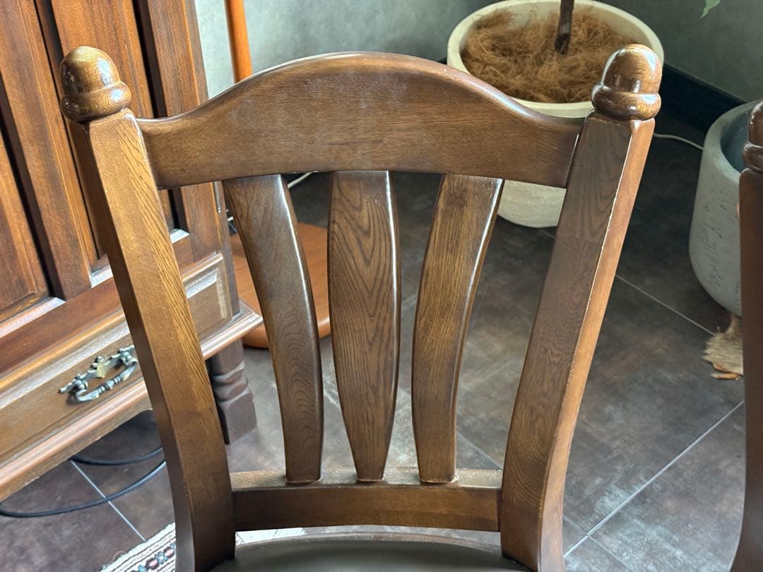 ②Hikari 　レトロ　アンティーク　ビンテージ　スポークチェア nZ　　nZ