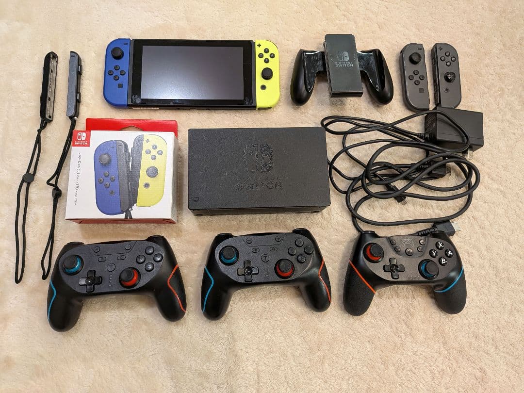 【動作確認済・即遊べる】Nintendo Switch 本体＋周辺機器セット