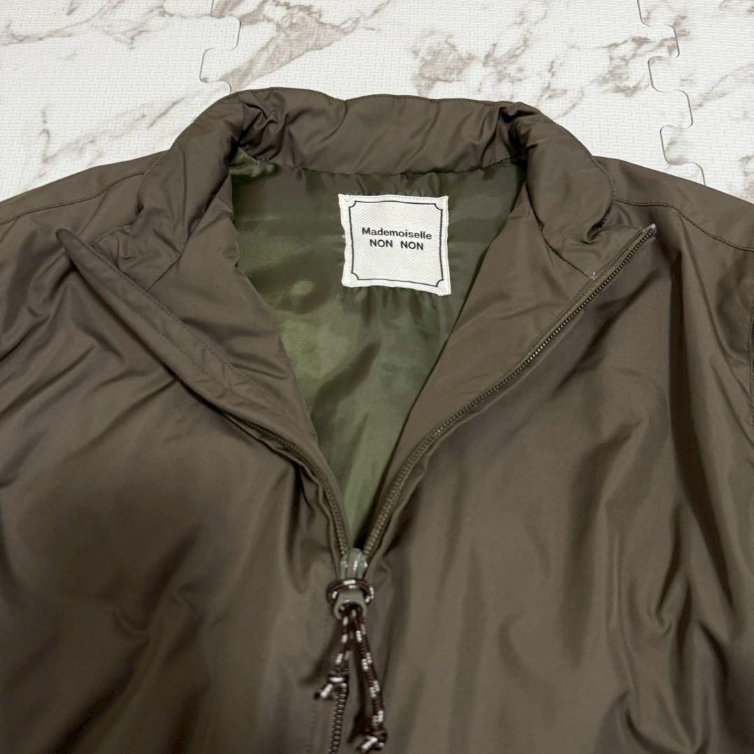 マドモアゼルノンノン Mademoiselle NON NON ダウンジャケット