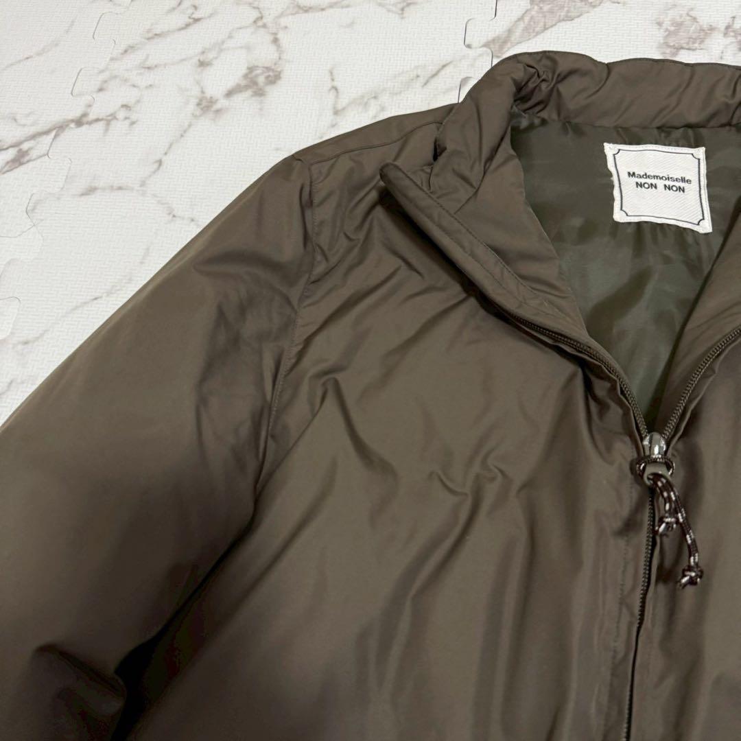マドモアゼルノンノン Mademoiselle NON NON ダウンジャケット