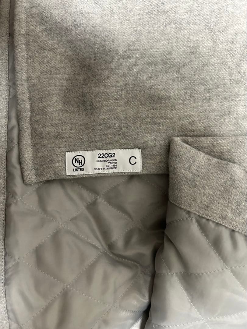 NEIGHBORHOOD. グレー シャツジャケット S