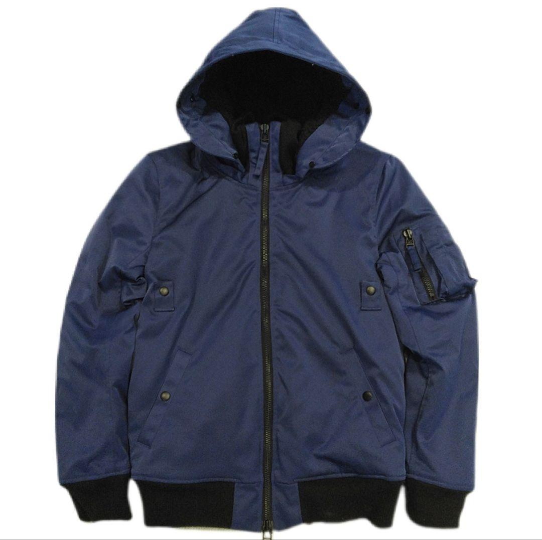 【極美品】ノーアイディー　ネイビー　N2B　3way　ミリタリージャケット