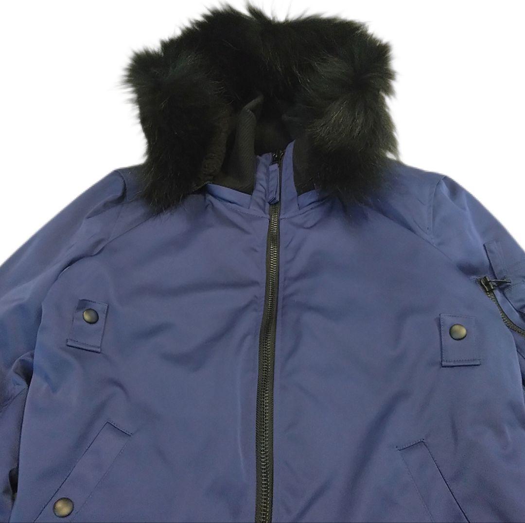 【極美品】ノーアイディー　ネイビー　N2B　3way　ミリタリージャケット