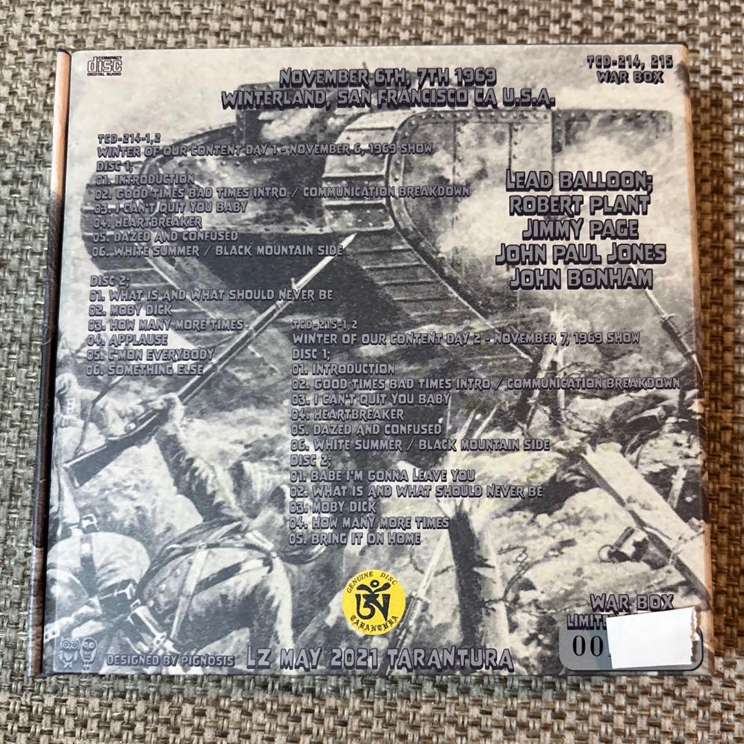 led zeppelin / 1969年WINTERLAND音源