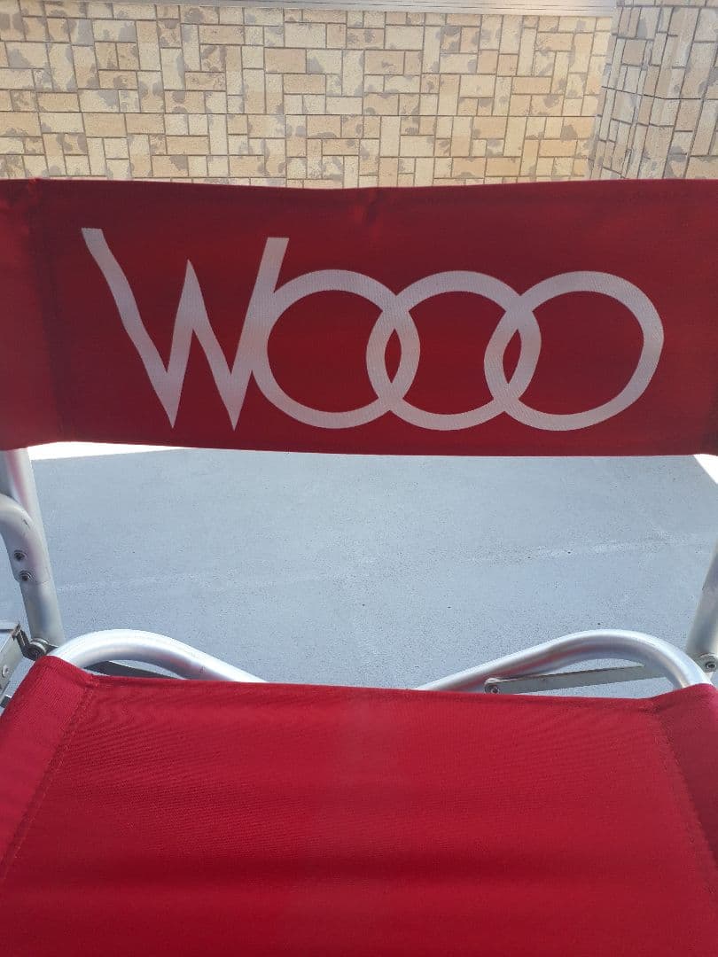 激レア‼️非売品　日立WOOOディレクターズチェア