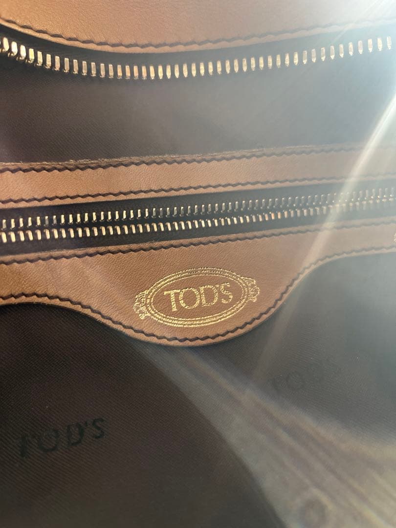 ユカ様へ　Tod's トッズ　Dスタイリングバッグ　キャメルブラウン