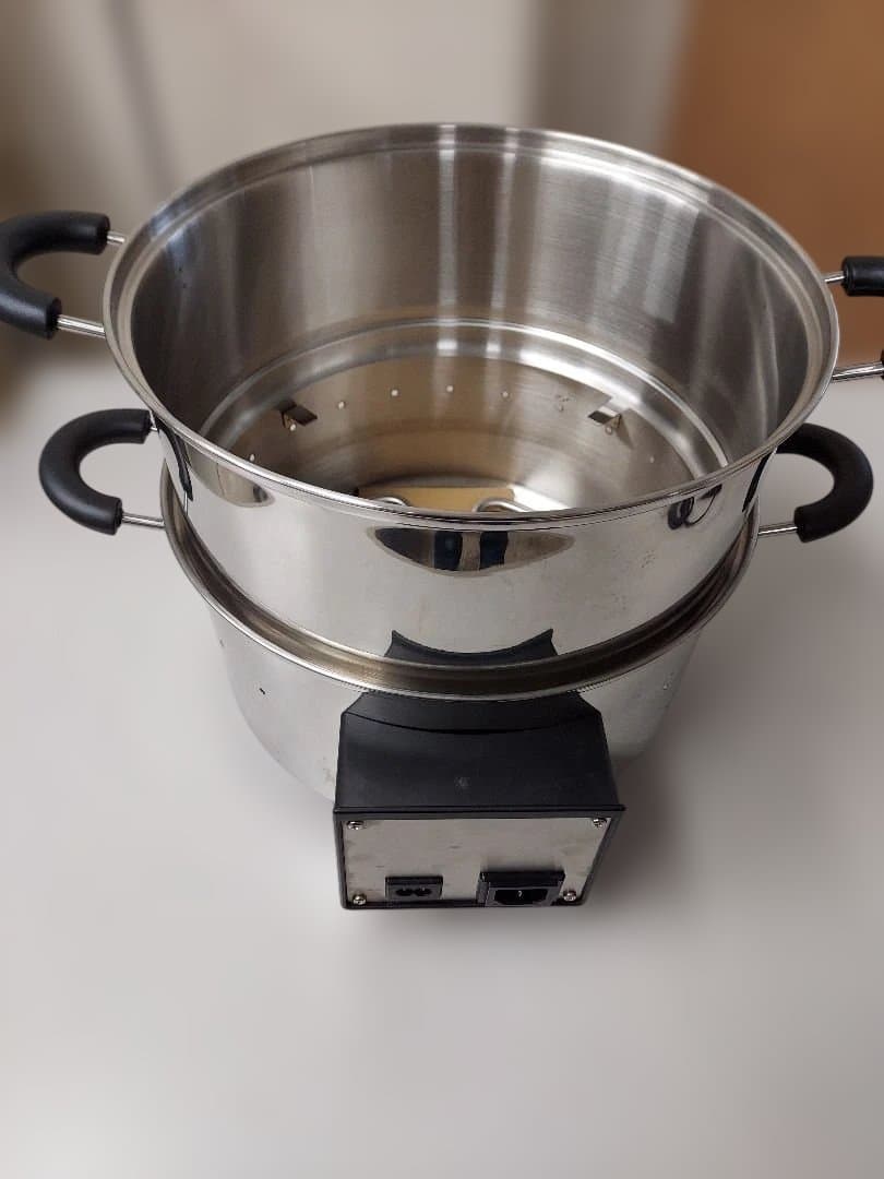 ひらやま蒸し器 電気鍋 30センチ 平山式 低温スチーム電気鍋