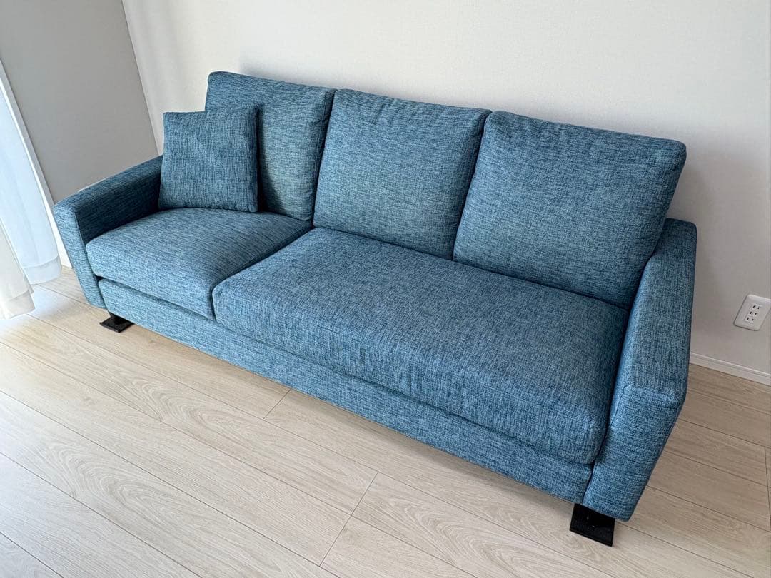 ファブリックソファセット 3人掛け オットマン ニトリ