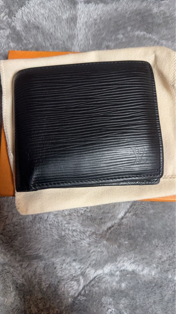 ルイ・ヴィトン 二つ折り財布 ブラック