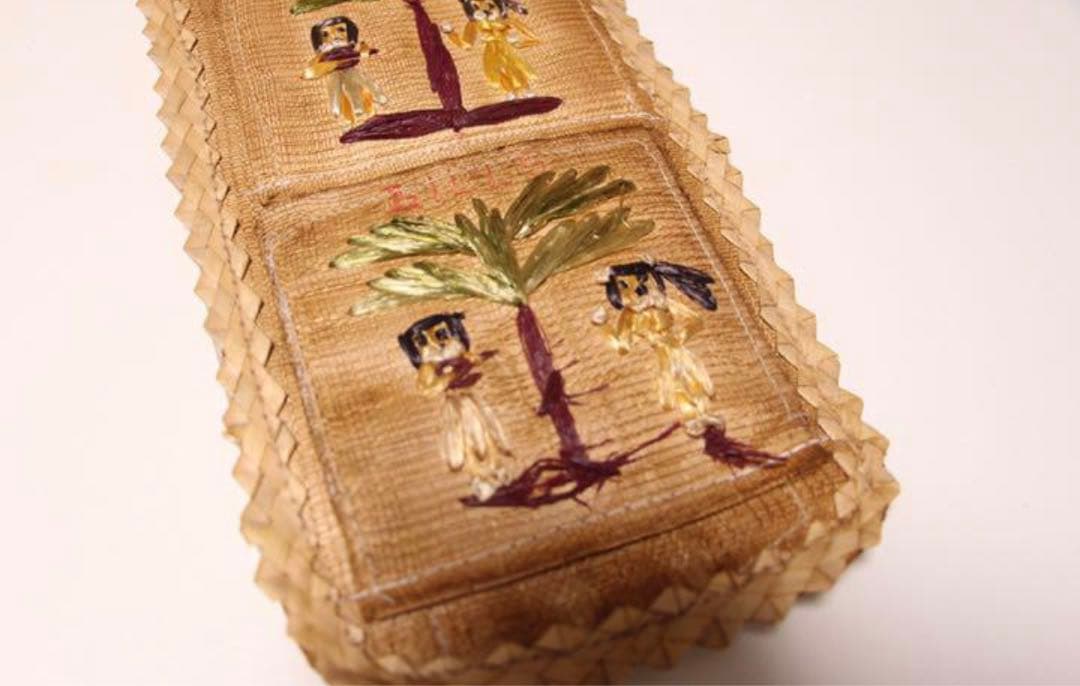 激レア　壁掛け ハワイ ヴィンテージ レターラック ウォールポケット 壁面壁飾り