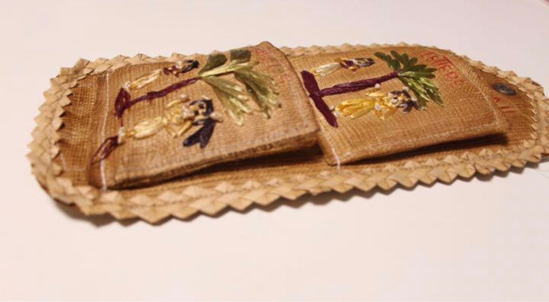 激レア　壁掛け ハワイ ヴィンテージ レターラック ウォールポケット 壁面壁飾り