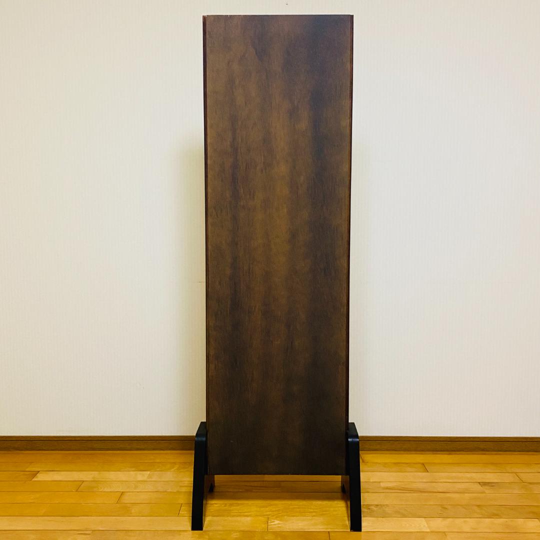 鎌倉彫 姿見 日本板硝子 メタルバック高級鏡 ハイミラー ドレッサー 着付け