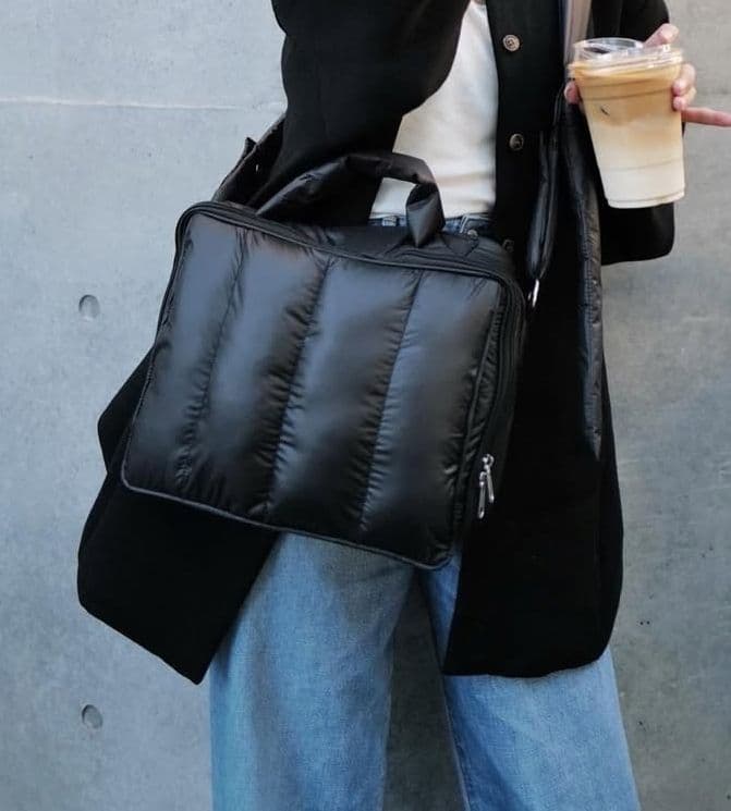 calin マザーズバッグ 黒