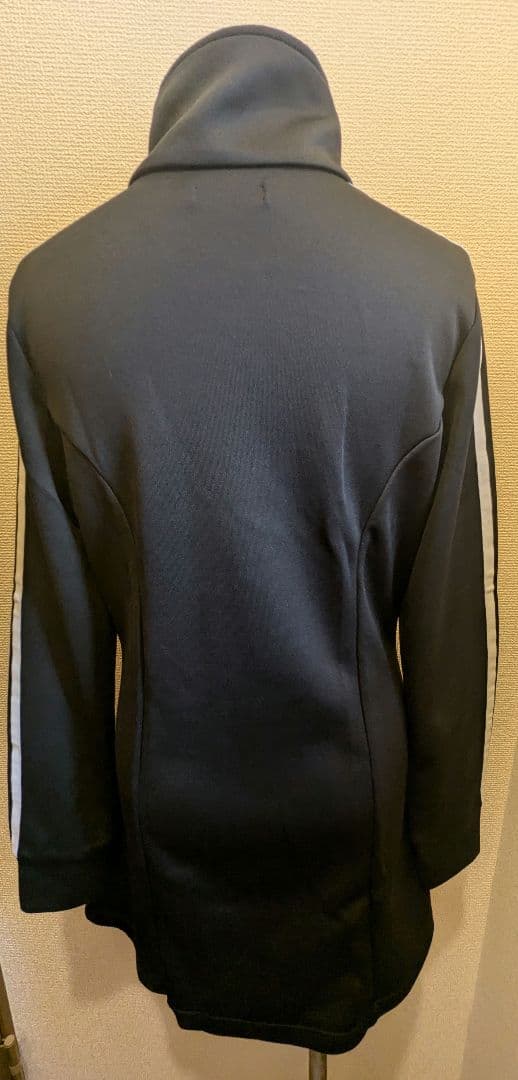 adidas アディダス ジャージ トラックワンピース 黒