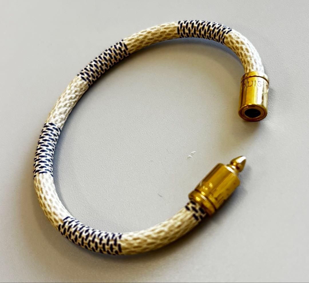 LOUIS VUITTONブレスレットブラスレキープイットM6138E ゴールド