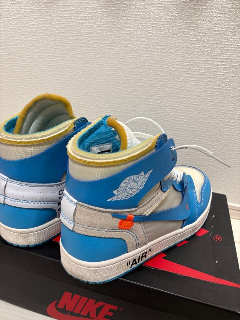 Nike Air Jordan 1 Off-White 青/白