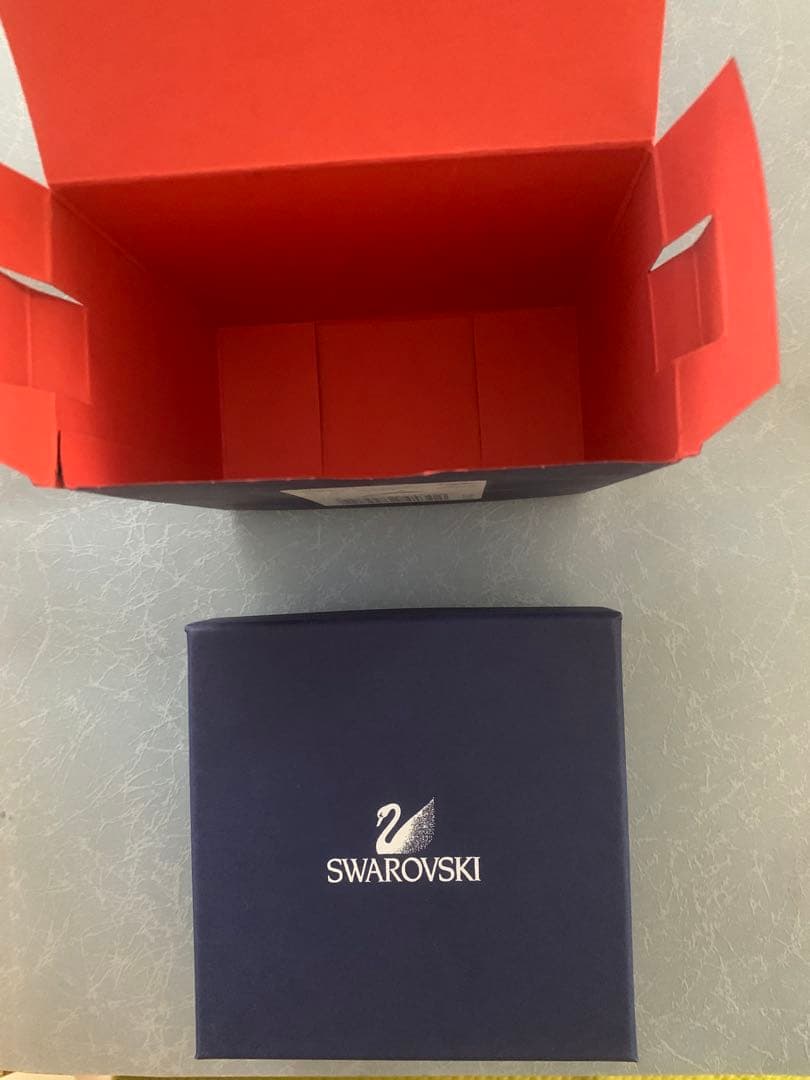 スワロフスキー鳥の、置物（パーツ外れ、パーツは全て有り）