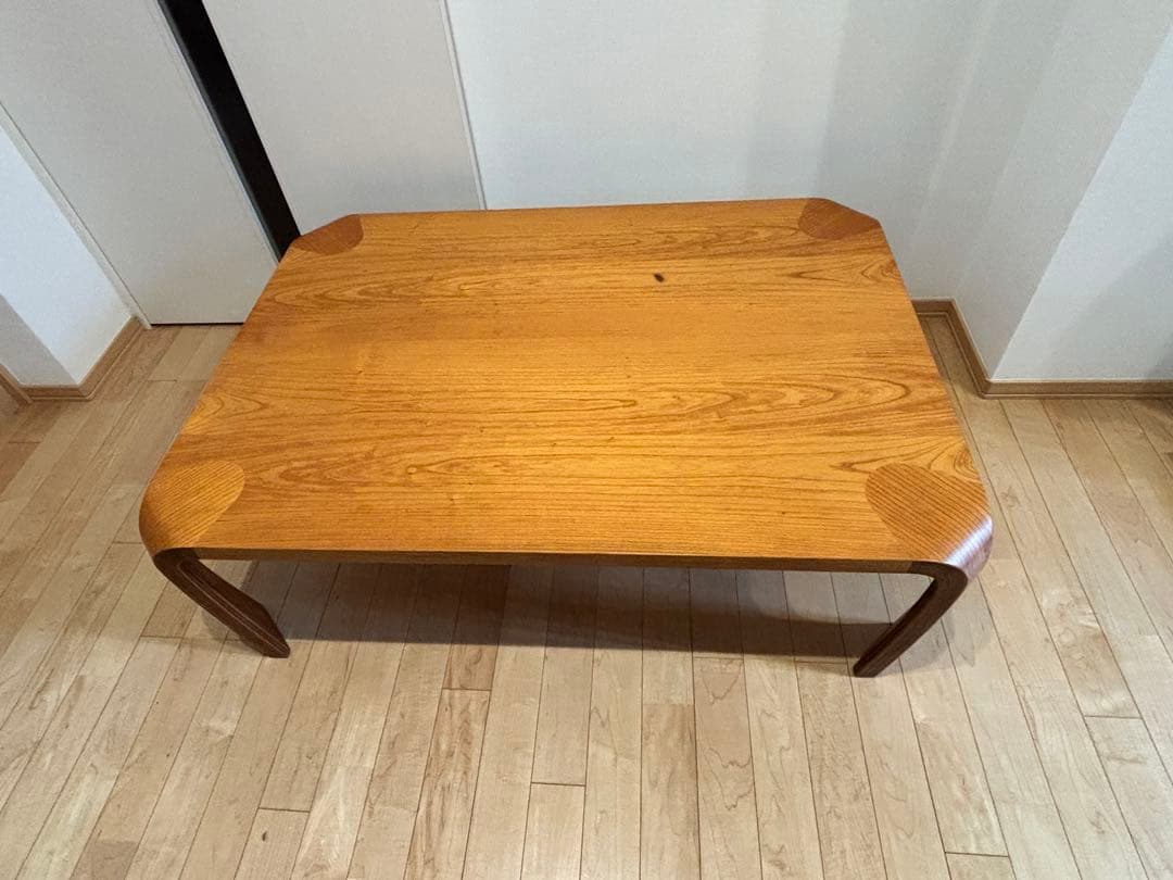 【送料込】天童木工　ビンテージ　ローテーブル　座卓