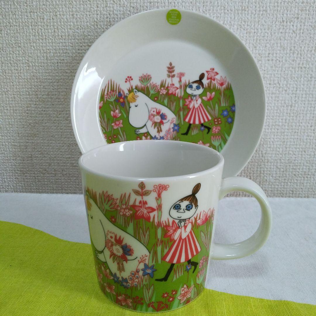 アラビア新品未使用2016年 ムーミンマグ&プレートセット