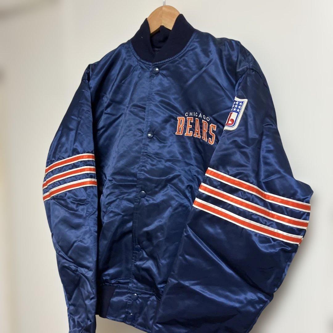 Eri品　NFL シカゴ ベアーズ　サテンジャンパー　Lサイズ