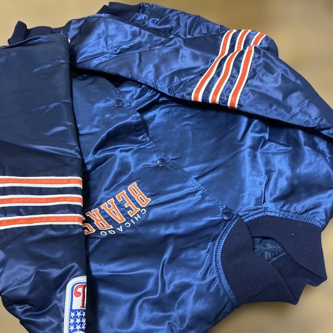 Eri品　NFL シカゴ ベアーズ　サテンジャンパー　Lサイズ