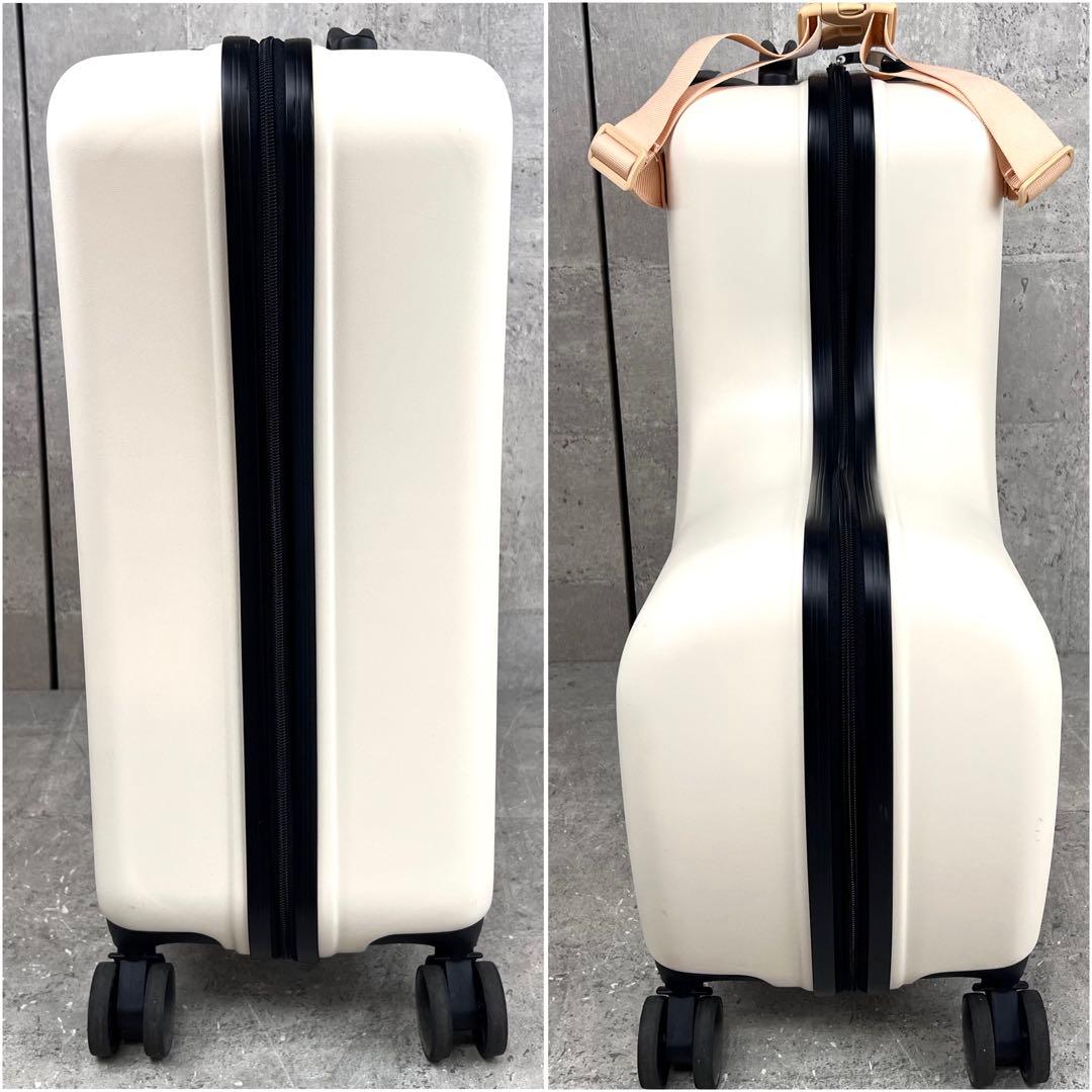 子供が乗れるキャリーケース　キッズトラベルキャリーケース ４輪 ダイヤルロック