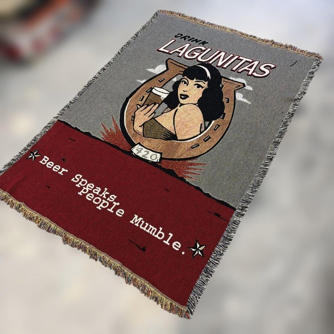 ラグニタスビール　マルチカバー　ソファカバー　ヴィンテージラグ　188x129