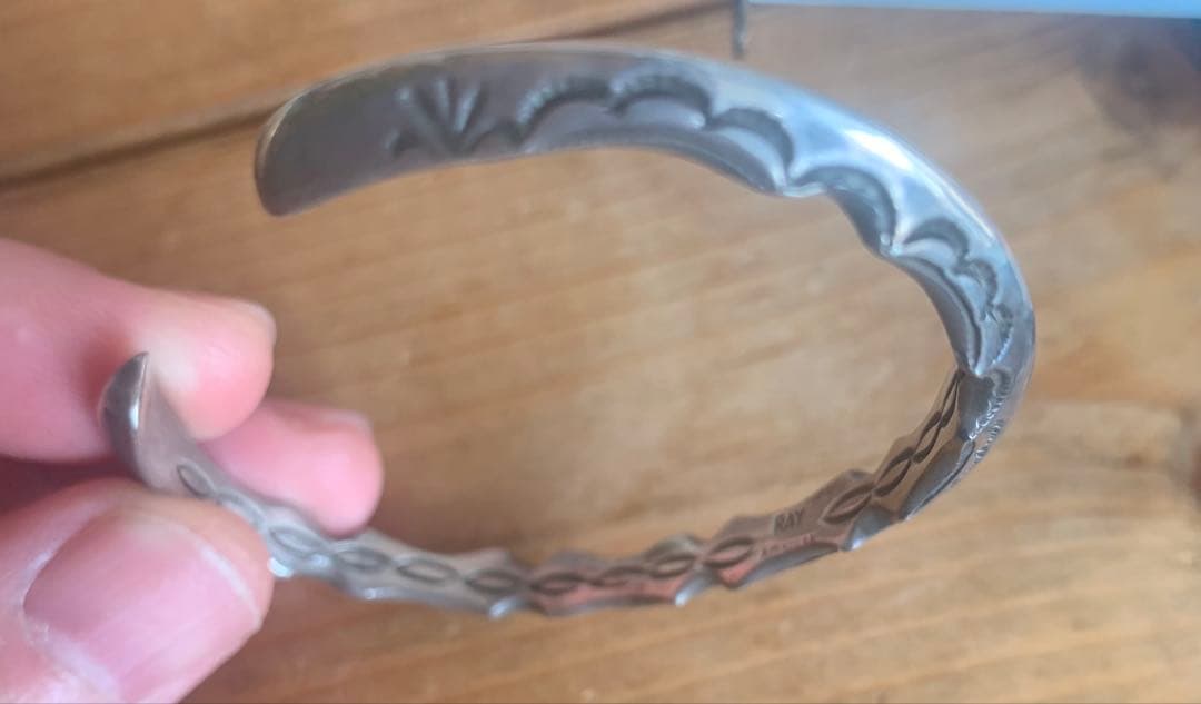 【RAY ADAKAI】レイアダカイ ジグザグ ブレスレットサイズM