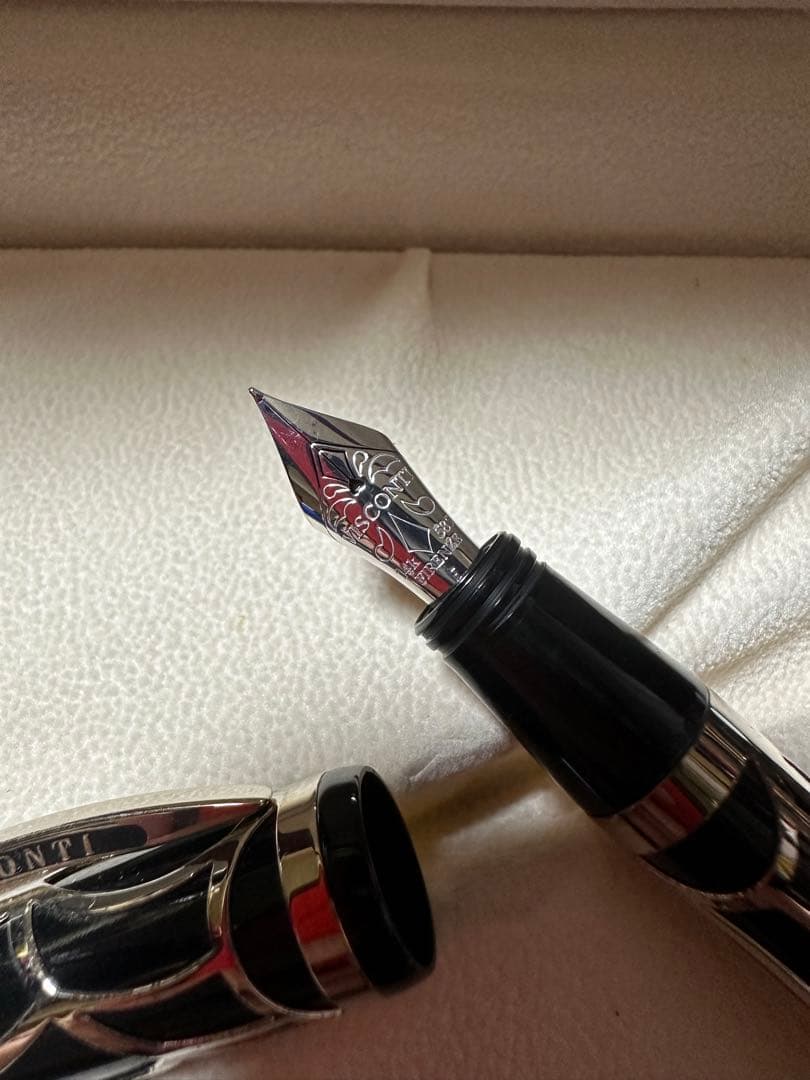 【極美品】貴重　ビスコンティ アールヌーボー 蜘蛛の巣 万年筆　VISCONTI