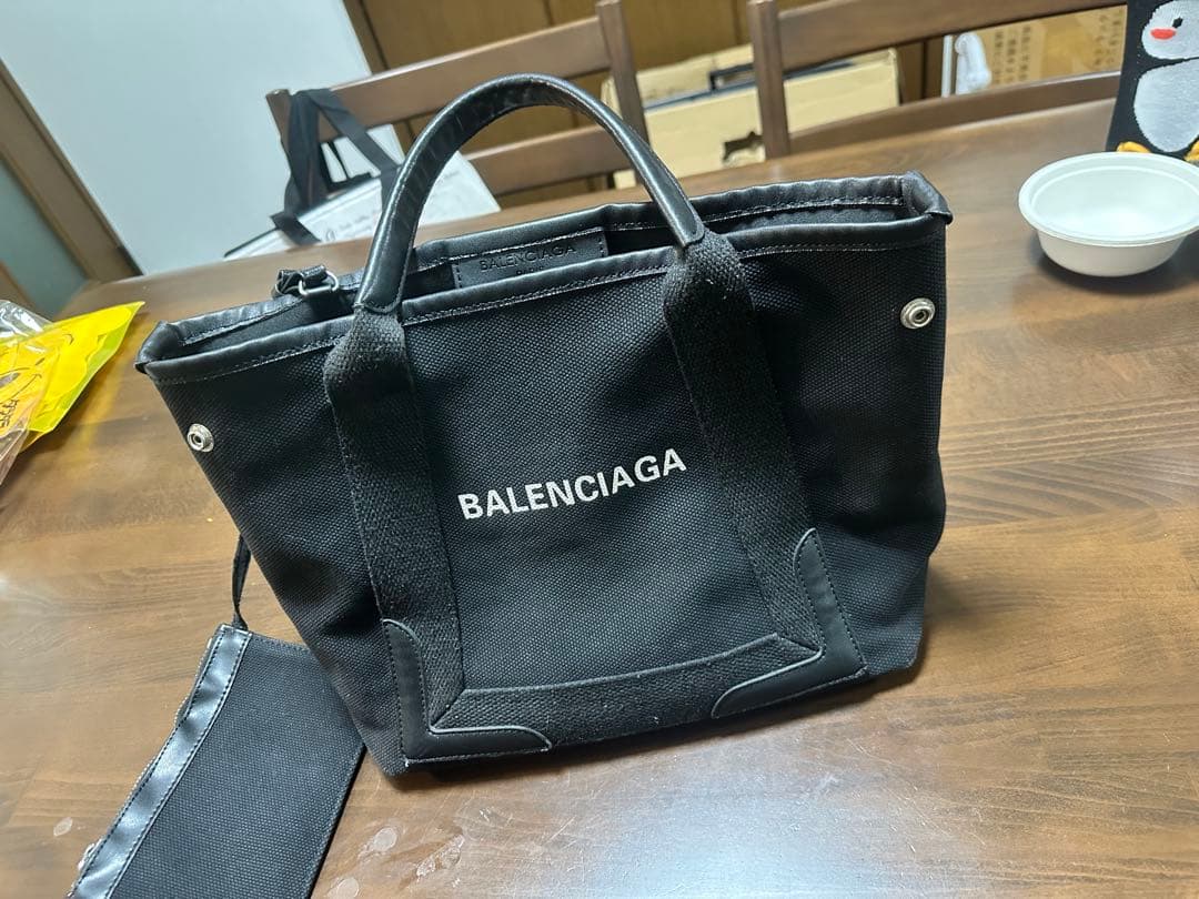 BALENCIAGA ブラック トートバッグ
