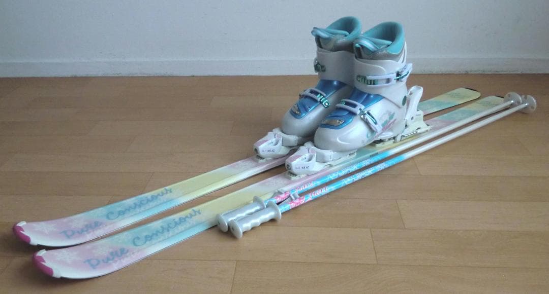 ■■12月・1月限定■送料無料■ジュニアスキーセット■板140靴24■WAX■■