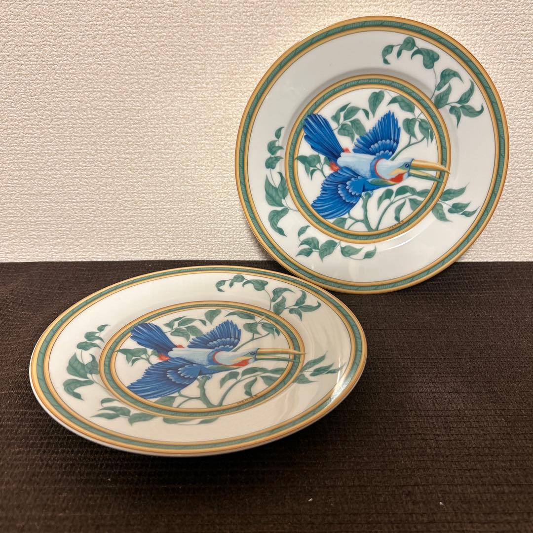 エルメス　トゥカン　デザートプレート　21.5cm