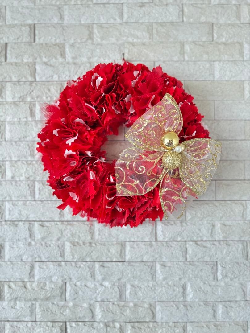 【香香様オーダー品】ハンドメイド　ファブリックリース　5点