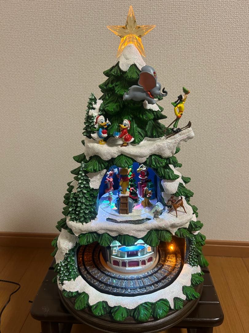 Disney ディズニークリスマスツリー　Costco コストコ　電車