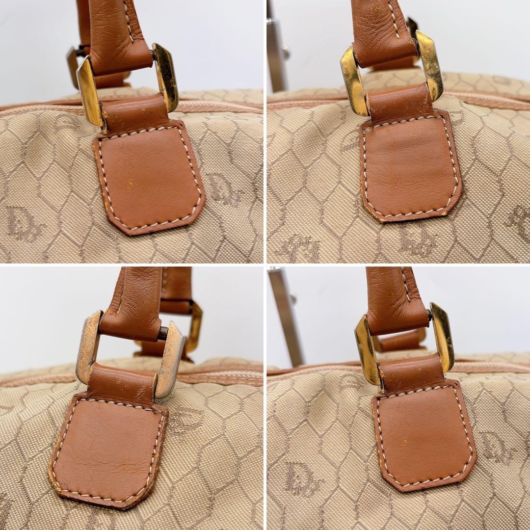 【ディオール】ボストンバッグ 旅行バッグ 大容量 折りたたみ可能 ハニカム 総柄