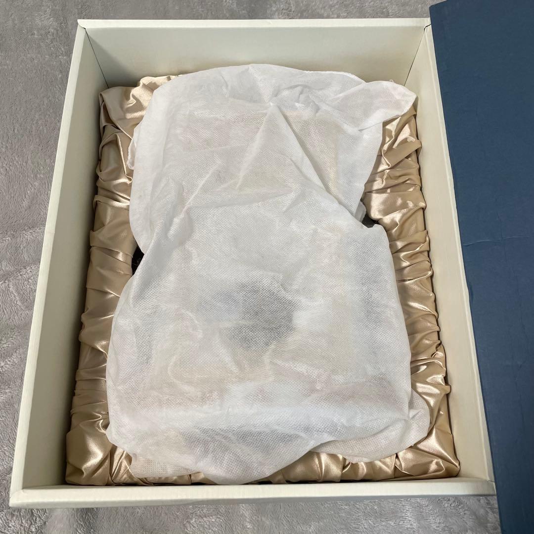 展示品 リズム時計 陶器製花柄置時計